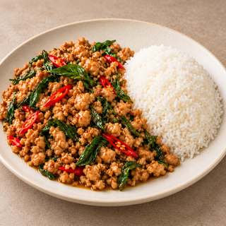 Thai basil ( Pad Kra pow)