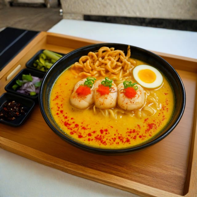 Hokkaido Scallops Khao Soi