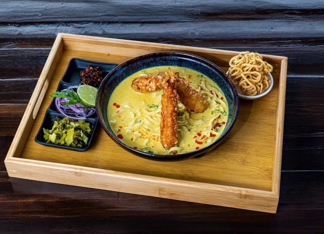 Shrimp Tempura Khao Soi