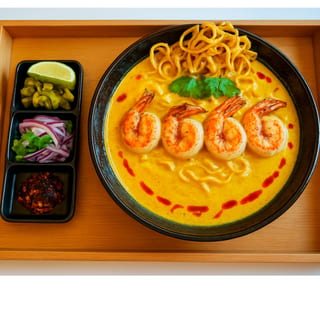 Shrimp Tempura Khao soi